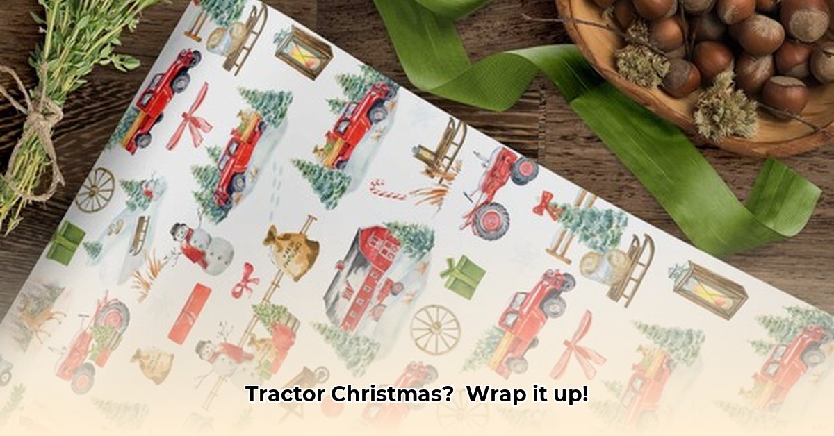 tractor-christmas-wrapping-paper